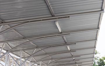 installing Droop metal roofing