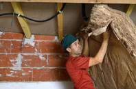 Droop tapered roof insulation